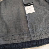 VIVIENNE TAM コットン デニム 016-242600 ノースリーブ ワンピース ネイビー レディース ヴィヴィアンタム【中古】6-0817S◎