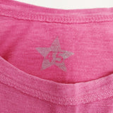 45R/45rpm umii 908 コットン サイズ1 半袖Ｔシャツ カットソー ピンク レディース フォーティーファイブアールピーエム【中古】6-0810S◎