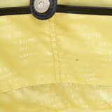 Kate Spade DOWN THE RABBIT HOLE STRAW DAISY TOTE ストロー かご かごバッグ ベージュ レディース ケイトスペード【中古】6-0729S◎