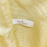 Kate Spade DOWN THE RABBIT HOLE STRAW DAISY TOTE ストロー かご かごバッグ ベージュ レディース ケイトスペード【中古】6-0729S◎