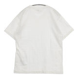 45R/45rpm Vネック サイズ3 コットン 半袖Ｔシャツ カットソー ホワイト レディース フォーティーファイブアールピーエム【中古】6-0810S◎