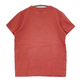 homspun 天竺半袖Tシャツ サイズM 261-6271 コットン 日本製 半袖Ｔシャツ カットソー バーミリオン 朱色 レッド レディース ホームスパン【中古】6-0811S♪