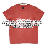 homspun 天竺半袖Tシャツ サイズM 261-6271 コットン 日本製 半袖Ｔシャツ カットソー バーミリオン 朱色 レッド レディース ホームスパン【中古】6-0811S♪