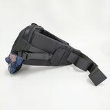 VISVIM BALLISTIC PATCHWORK 8L 0114103003063 パッチワーク ウエストバッグ ブラック ネイビー メンズ ビズビム/ヴィズヴィム【中古】6-0821G♪