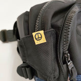 VISVIM BALLISTIC PATCHWORK 8L 0114103003063 パッチワーク ウエストバッグ ブラック ネイビー メンズ ビズビム/ヴィズヴィム【中古】6-0821G♪