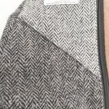 DUFFER/HARRIS TWEED MOUNTAIN CRAFT ウール 牛革 ショルダーバッグ グレー ブラウン ブルー メンズ ダファー/ハリスツイード【中古】6-0911T◎