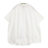 patterntorso PK-00403 コットン フレンチスリーブ ブラウス シャツ ホワイト レディース パターントルソ【中古】6-0810S◎