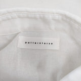 patterntorso PK-00403 コットン フレンチスリーブ ブラウス シャツ ホワイト レディース パターントルソ【中古】6-0810S◎