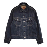 45R/45rpm ライ麦デニムの908Gジャン サイズ1 デニムジャケット ネイビー レディース フォーティーファイブアールピーエム【中古】6-0930M∞