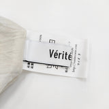 veritecoeur フェイバリットフリルワンピース VC-2487 ワンピース ベージュ レディース ヴェリテクール【中古】6-0810S◎