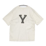blurhms ROOTSTOCK blurhms ROOTSTOCK bROOTS25S35 コットン混 半袖Ｔシャツ カットソー アイボリー レディース ブラームスルーツストック【中古】6-0817S◎