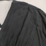 URBAN RESEARCH DOORS 26SS ピンタックギャザーワンピース 定価16500円 DR26230-2060606 ワンピース ブラック レディース アーバンリサーチドアーズ【中古】6-0817S◎