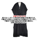 URBAN RESEARCH DOORS 26SS ピンタックギャザーワンピース 定価16500円 DR26230-2060606 ワンピース ブラック レディース アーバンリサーチドアーズ【中古】6-0817S◎