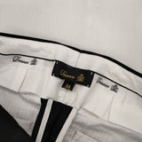 Drawer 6514-236-1374 ウールセンタープレススラックス サイズ34 日本製 パンツ ブラック レディース ドゥロワー【中古】6-0930G∞