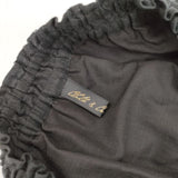 cloth&cross Hug O War リネン サイズ1 ロングスカート ブラック レディース クロス＆クロス ハグオーワー【中古】6-1004M∞