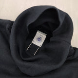 PETIT BATEAU モロッコ製 コットン タートルネックカットソー 16ans 長袖Ｔシャツ カットソー ロンＴ ネイビー レディース プチバトー【中古】6-0927M△