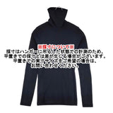 PETIT BATEAU モロッコ製 コットン タートルネックカットソー 16ans 長袖Ｔシャツ カットソー ロンＴ ネイビー レディース プチバトー【中古】6-0927M△