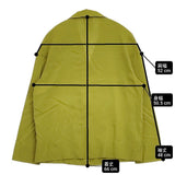 Sybilla シルク100％ オープンカラーシャツ ブラウス サイズ40 長袖シャツ ライトグリーン レディース シビラ【中古】6-0927M△