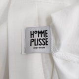 HOMME PLISSE ISSEY MIYAKE JERSEY SHIRT HP46-JJ335 サイズ2 長袖シャツ 24SS ホワイト メンズ オム プリッセ イッセイミヤケ【中古】6-0821M♪
