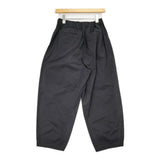 かぐれ コットンクロップドパンツ 定価15400円 GAA4-24M013 イージー クロップドパンツ 25SS ブラック レディース かぐれ/KAGURE【中古】6-0821M♪
