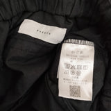 かぐれ コットンクロップドパンツ 定価15400円 GAA4-24M013 イージー クロップドパンツ 25SS ブラック レディース かぐれ/KAGURE【中古】6-0821M♪