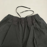 かぐれ コットンクロップドパンツ 定価15400円 GAA4-24M013 イージー クロップドパンツ 25SS ブラック レディース かぐれ/KAGURE【中古】6-0821M♪