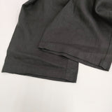 かぐれ 未使用品 リネンサロペット 定価18700円 GAA5-24M019 サロペット 25SS ブラック レディース かぐれ/KAGURE【中古】6-0821M♪