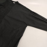 かぐれ コットンスモッキングワンピース インド製 GAA4-23M009 ワンピース ブラック レディース かぐれ/KAGURE【中古】6-0930M∞