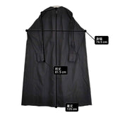 かぐれ コットンスモッキングワンピース インド製 GAA4-23M009 ワンピース ブラック レディース かぐれ/KAGURE【中古】6-0930M∞