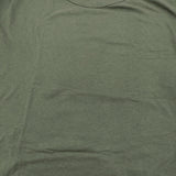 45R/45rpm 天竺のビッグスリットTシャツ ワイド コットン Ｔシャツ カットソー カーキ レディース フォーティーファイブアールピーエム【中古】6-0814M♪