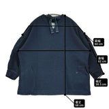 45R/45rpm 裏毛のチュニック インディゴ パフスリーブ スウェット チュニック ネイビー レディース フォーティーファイブアールピーエム【中古】6-0814T♪