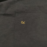45R/45rpm 天竺の908馬モック コットンカットソー 長袖Ｔシャツ カットソー ロンＴ ブラック レディース フォーティーファイブアールピーエム【中古】6-0814M♪