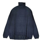 45R/45rpm 超ガーゼのタートルネックTシャツ インディゴ セーター ニット ネイビー レディース フォーティーファイブアールピーエム【中古】6-0814M♪