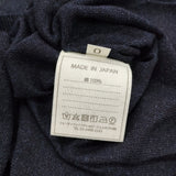 45R/45rpm 超ガーゼのタートルネックTシャツ インディゴ セーター ニット ネイビー レディース フォーティーファイブアールピーエム【中古】6-0814M♪