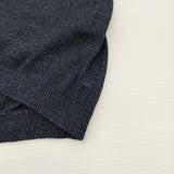 45R/45rpm 超ガーゼのタートルネックTシャツ インディゴ セーター ニット ネイビー レディース フォーティーファイブアールピーエム【中古】6-0814M♪