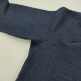 45R/45rpm KNITフレアT-SHIRT ニットフレアT ウール 定価37400円 セーター ニット ネイビー レディース フォーティーファイブアールピーエム【中古】6-0814T♪