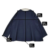 45R/45rpm KNITフレアT-SHIRT ニットフレアT ウール 定価37400円 セーター ニット ネイビー レディース フォーティーファイブアールピーエム【中古】6-0814T♪