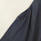 45R/45rpm さらさら天竺TUNIC コットン ワイド ドロップショルダー チュニック ネイビー 濃紺 レディース フォーティーファイブアールピーエム【中古】6-0814M♪