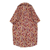 MARNI プルオーバーシャツドレス フラワープリント コットン サイズ38 花柄 ABMA0480A1 ワンピース レッド オレンジ レディース マルニ【中古】6-0814M♪