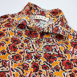 MARNI プルオーバーシャツドレス フラワープリント コットン サイズ38 花柄 ABMA0480A1 ワンピース レッド オレンジ レディース マルニ【中古】6-0814M♪