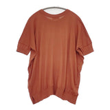 JOHN SMEDLEY シーアイランドコットン Sサイズ 半袖 ニット オレンジ レディース ジョンスメドレー【中古】6-0817S◎