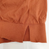 JOHN SMEDLEY シーアイランドコットン Sサイズ 半袖 ニット オレンジ レディース ジョンスメドレー【中古】6-0817S◎