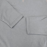 mina perhonen xs8390 choucho 定価9500円 コットン 日本製 サイズS 長袖Ｔシャツ カットソー ロンＴ ブルーグレー レディース ミナペルホネン【中古】6-0927M△