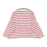 Traditional Weatherwear 新品 LYNE リン BMBシリーズ コーラルシロップ サイズS 定価14300円 長袖Ｔシャツ カットソー ロンＴ ピンク ホワイト レディース トラディショナルウェザーウェア【中古】6-0821M♪