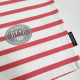 Traditional Weatherwear 新品 LYNE リン BMBシリーズ コーラルシロップ サイズS 定価14300円 長袖Ｔシャツ カットソー ロンＴ ピンク ホワイト レディース トラディショナルウェザーウェア【中古】6-0821M♪