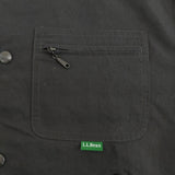 L.L.Bean 撥水ライトキャンバスフィールドコート Bean's Field Coat サイズM 定価26400円 ジャケット ブラック レディース エルエルビーン【中古】6-0821M♪