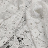 LAYAS レース半袖シャツ spick&span取り扱い 定価19800円 LAYS26SS-018-J ブラウス シャツ 26SS ホワイト レディース レイヤーズ【中古】6-0821S♪