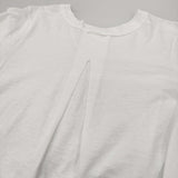 45R/45rpm 天竺のフレアTシャツ 定価18700円 長袖Ｔシャツ カットソー ロンＴ 26SS ホワイト レディース フォーティーファイブアールピーエム【中古】6-0811M♪