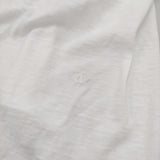 45R/45rpm 天竺のフレアTシャツ 定価18700円 長袖Ｔシャツ カットソー ロンＴ 26SS ホワイト レディース フォーティーファイブアールピーエム【中古】6-0811M♪