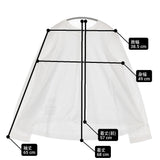 45R/45rpm 天竺のフレアTシャツ 定価18700円 長袖Ｔシャツ カットソー ロンＴ 26SS ホワイト レディース フォーティーファイブアールピーエム【中古】6-0811M♪